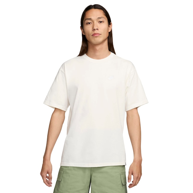 Camiseta Nike Manga Curta Sportswear Tee Club Max - Foto 1