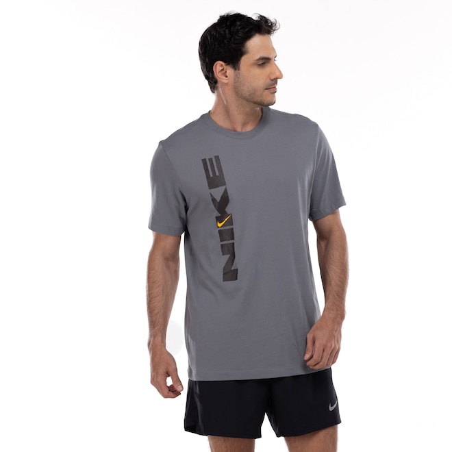 Camiseta Masculina Nike Manga Curta Dri-Fit Tee Vintage - Foto 1