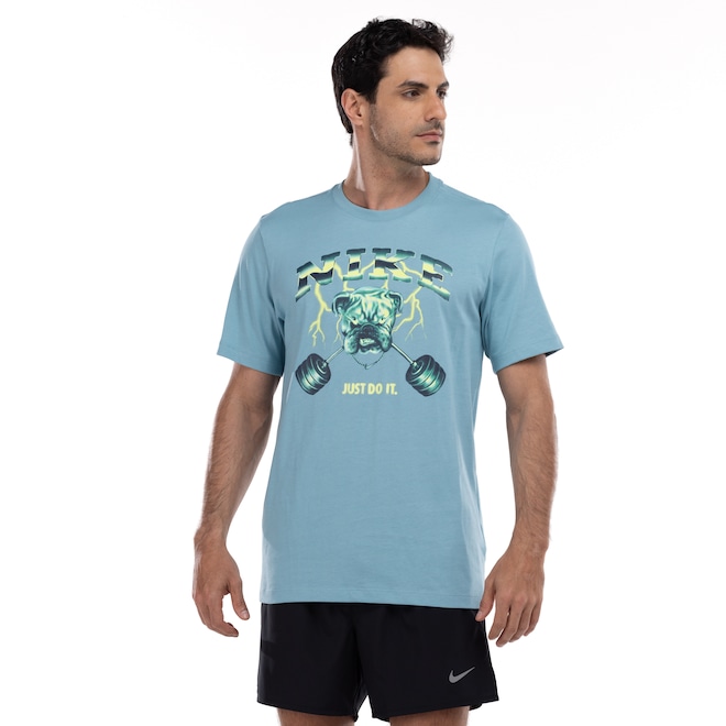 Camiseta Masculina Nike Manga Curta Tee Gym - Foto 1