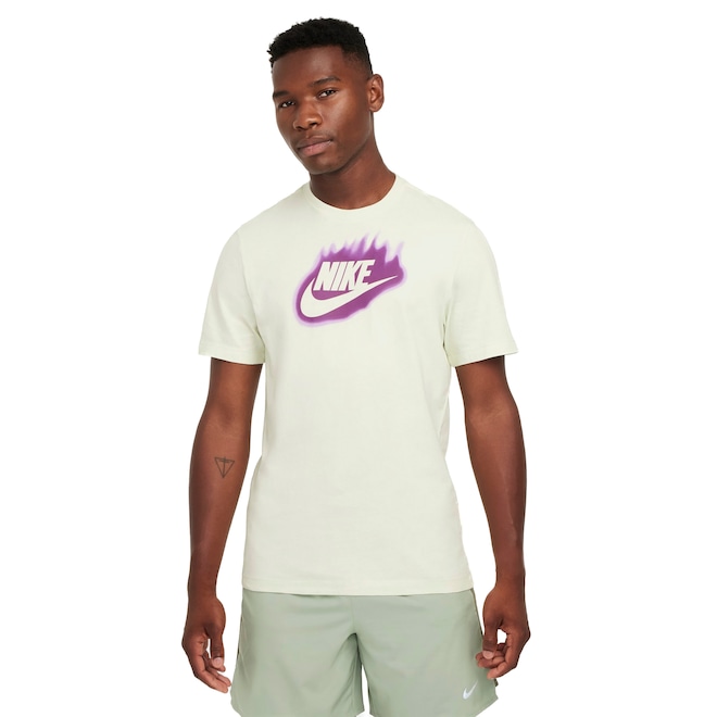 Camiseta Masculina Nike Manga Curta Tee Run DNA - Foto 1
