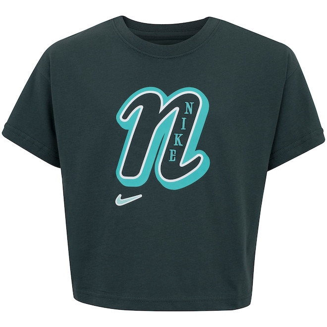 Camiseta Infantil Nike Sportswear Graphic S - Foto 1