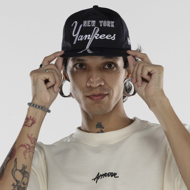 Boné do New York Yankees Aba Reta New Era MLB Snapback The Golfer Vintage Class - Foto 1