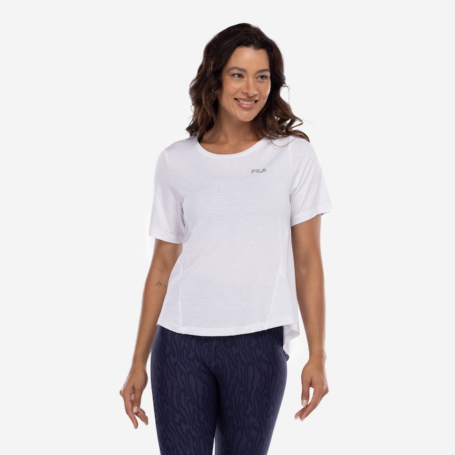 Camiseta Feminina Fila Manga Curta Future Sports Flow - Foto 2