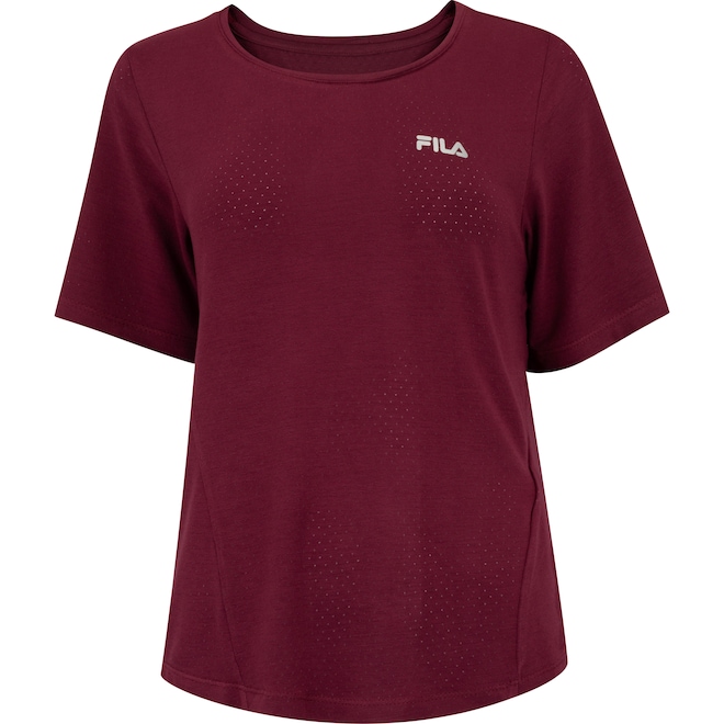 Camiseta Feminina Fila Manga Curta Future Sports Flow - Foto 1
