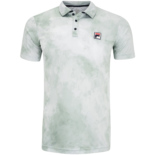 Camisa Polo Masculina Fila Aztec Print - Foto 2