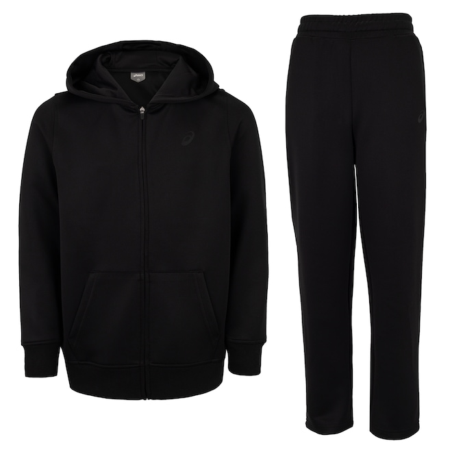 Conjunto de Agasalho Infantil ASICS Interlock Aberto - Foto 1