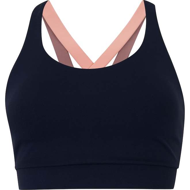 Top Fitness com Bojo Removível Vestem Média Sustentação Lins Adulto - Foto 1