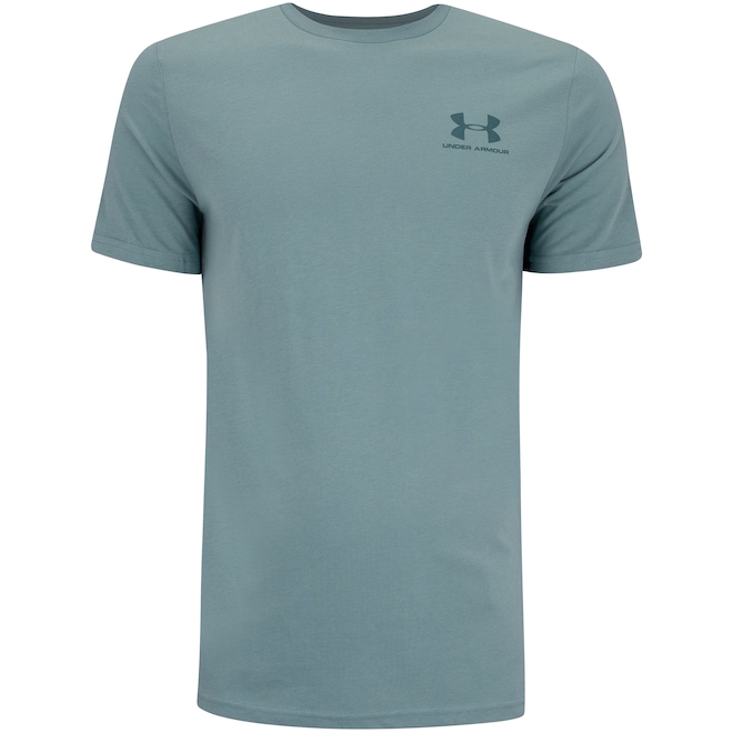 Camiseta Masculina Under Armour Manga Curta Sportstyle Left Chest - Foto 1