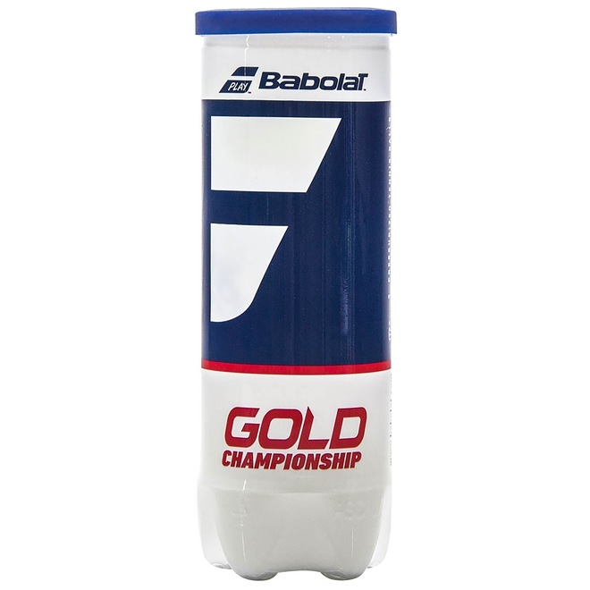 Bola de Tênis Babolat Gold Championship 3 Unidades - Foto 1