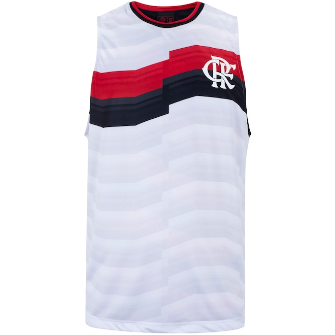Camiseta Regata do Flamengo Braziline Masculina Aro - Foto 1