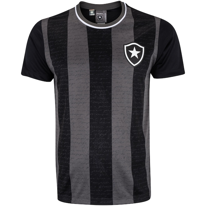 Camiseta do Botafogo Braziline Masculina Romper - Foto 1
