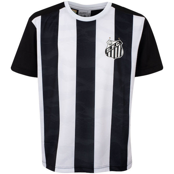 Camiseta do Santos Braziline Infantil Matriz - Foto 1