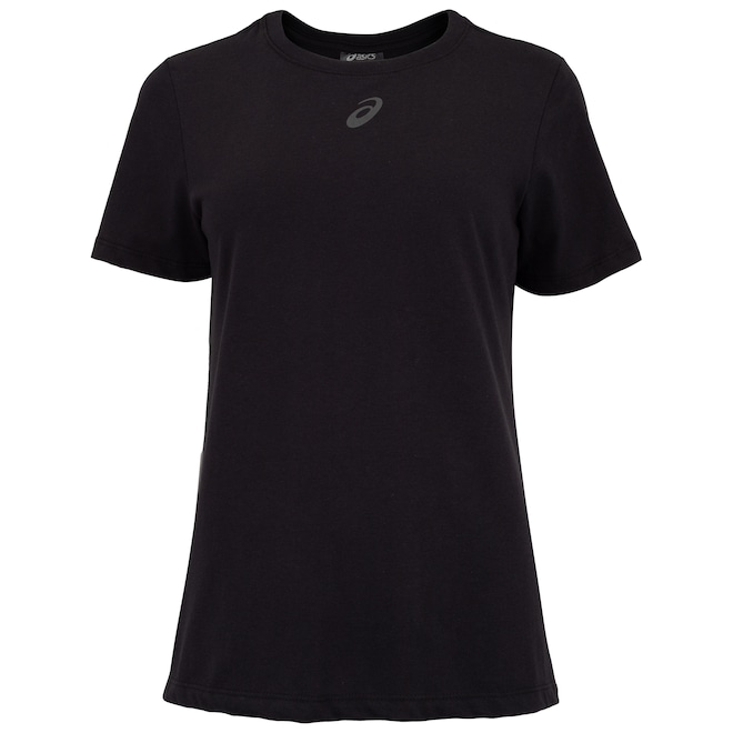 Camiseta Feminina ASICS Manga Curta Malha Spiral - Foto 1