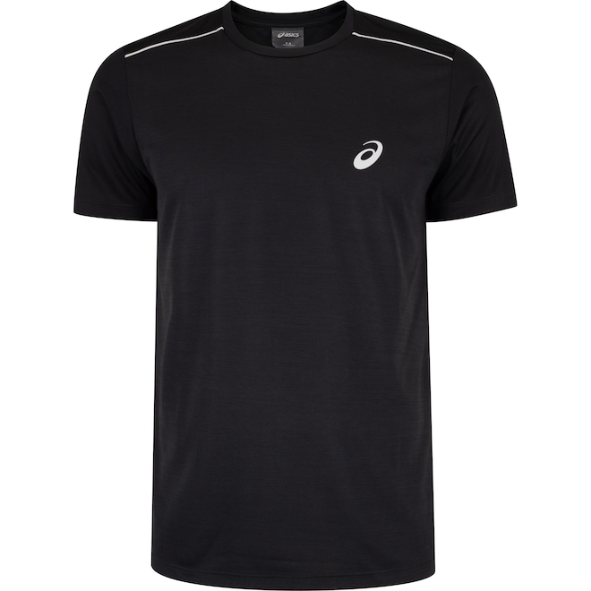 Camiseta Masculina ASICS Manga Curta Mesh Respirável Antiodor - Foto 1