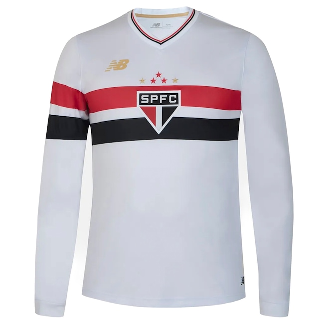 Camisa do São Paulo I 25/26 Away Manga Longa New Balance Unisex - Foto 1