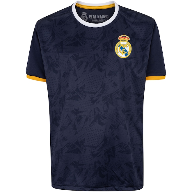 Camiseta do Real Madrid Braziline Infantil King - Foto 1