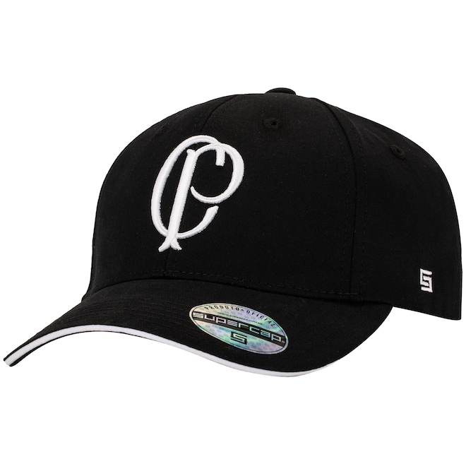 Boné Aba Curva do Corinthians Supercap Bordado Dora Snapback Adulto - Foto 2