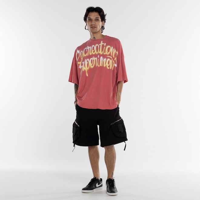 Camiseta Piet Manga Curta Recreational Air Brush SUP - Foto 1