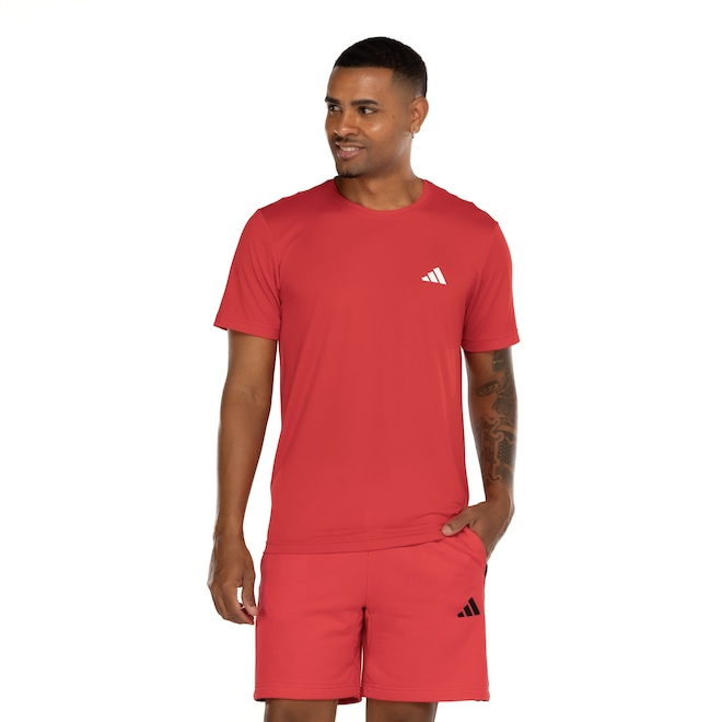 Camiseta Masculina adidas Manga Curta Own The Run Basic - Foto 2