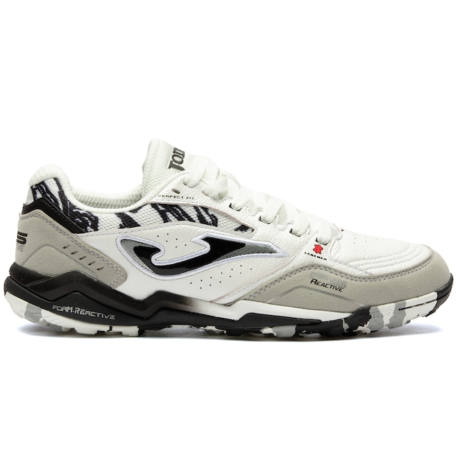 Chuteira Society Joma FS Reactive Adulto - Foto 1