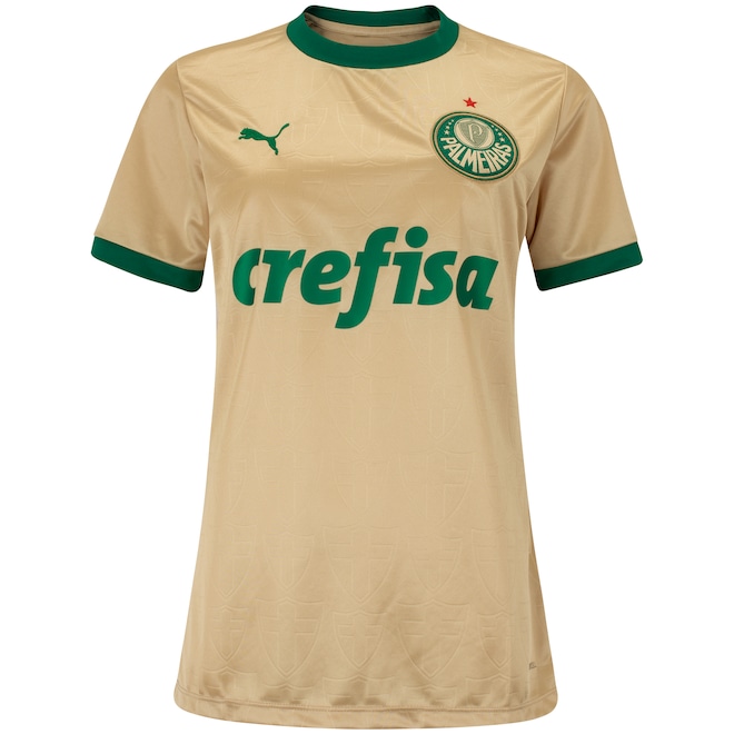 Camisa do Palmeiras III 24 Puma Feminina Torcedor - Foto 1