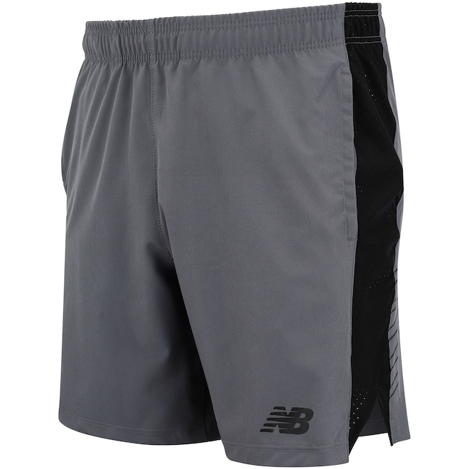 Bermuda New Balance Tenacity Logo 7 Masculina - Foto 1
