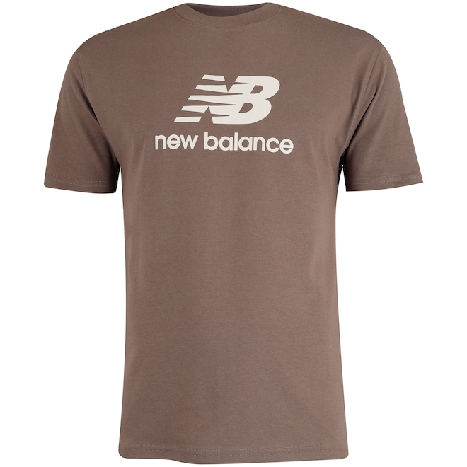 Camiseta Masculina New Balance Manga Curta Essentials - Foto 1