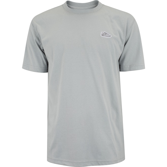 Camiseta Masculina New Balance Manga Curta Athletics 550 Patch - Foto 1