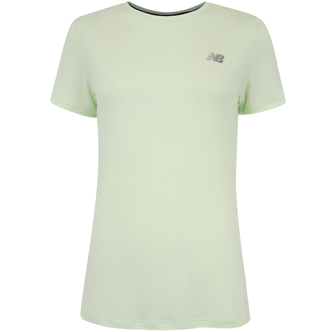 Camiseta Feminina New Balance Manga Curta Sport Essentials - Foto 1