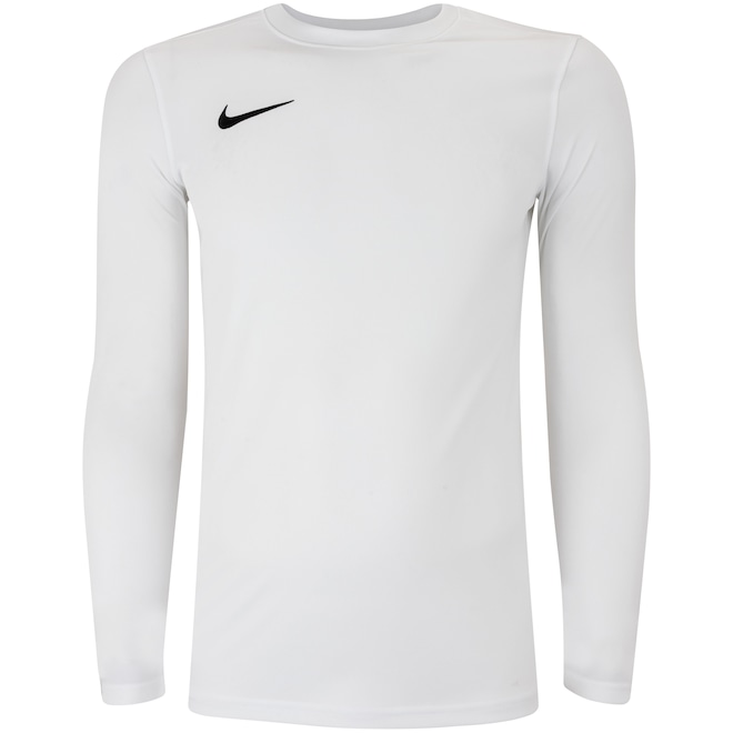 Camiseta Masculina Nike Manga Longa Dri-Fit Park VII JS - Foto 1