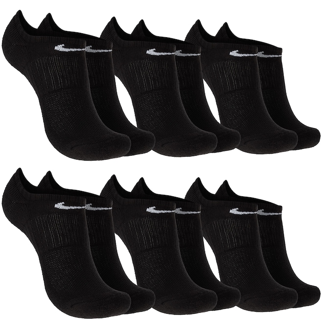 Kit de Meias Nike Everyday Infantil 6 Pares - Foto 1