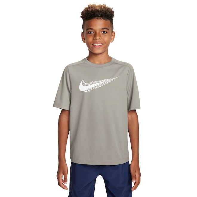 Camiseta Infantil Nike Manga Curta Dri-Fit Multi SS T - Foto 1