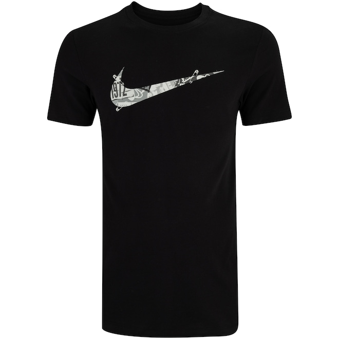 Camiseta Masculina Nike Manga Curta Dri-Fit Tee Run - Foto 1