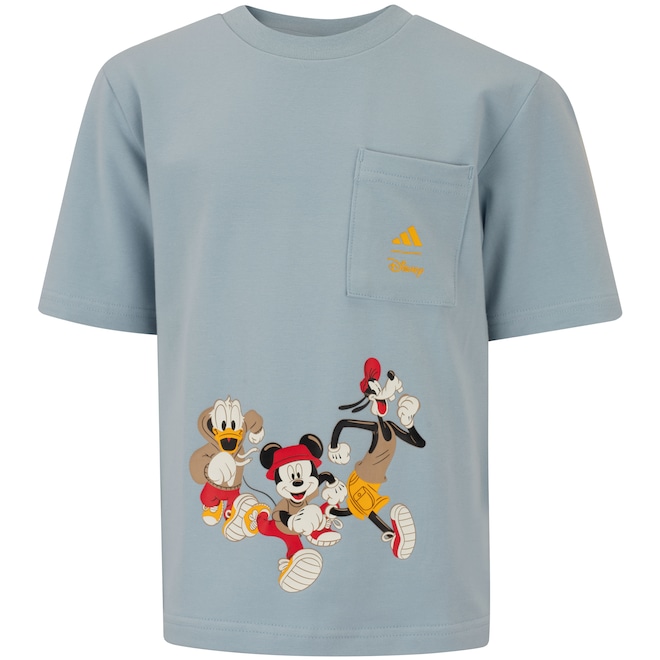 Camiseta Infantil adidas Manga Curta Disney - Foto 1