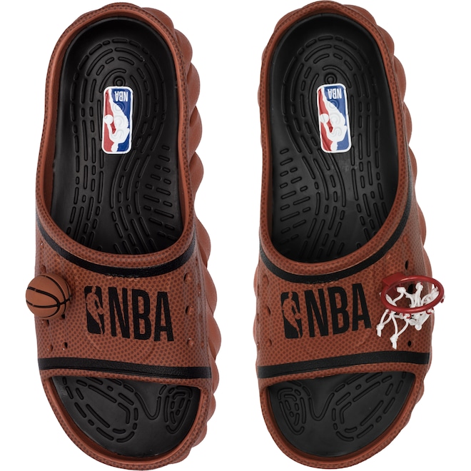 Chinelo Crocs NBA Echo Adulto - Foto 2
