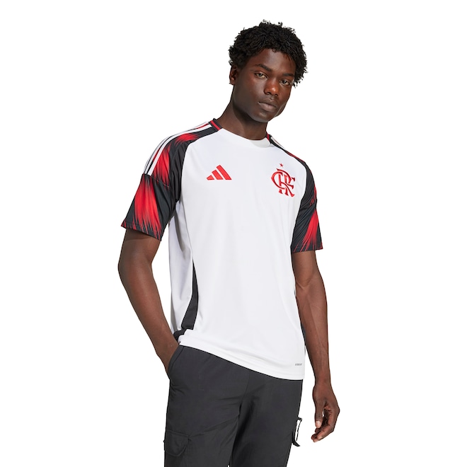 Camisa do Flamengo II 25/26 adidas Masculina Torcedor - Foto 1