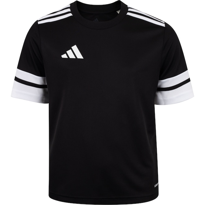 Camiseta Infantil adidas Manga Curta Squadra 25 - Foto 1