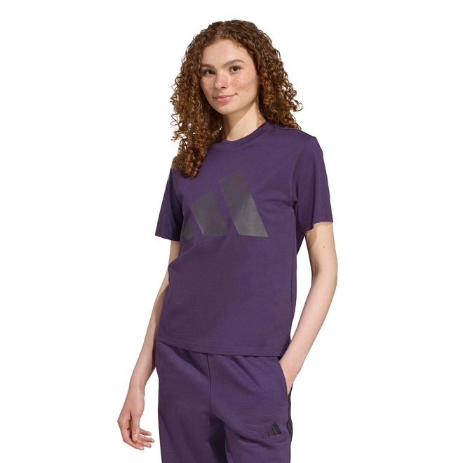 Camiseta Feminina adidas Manga Curta Big Logo - Foto 1