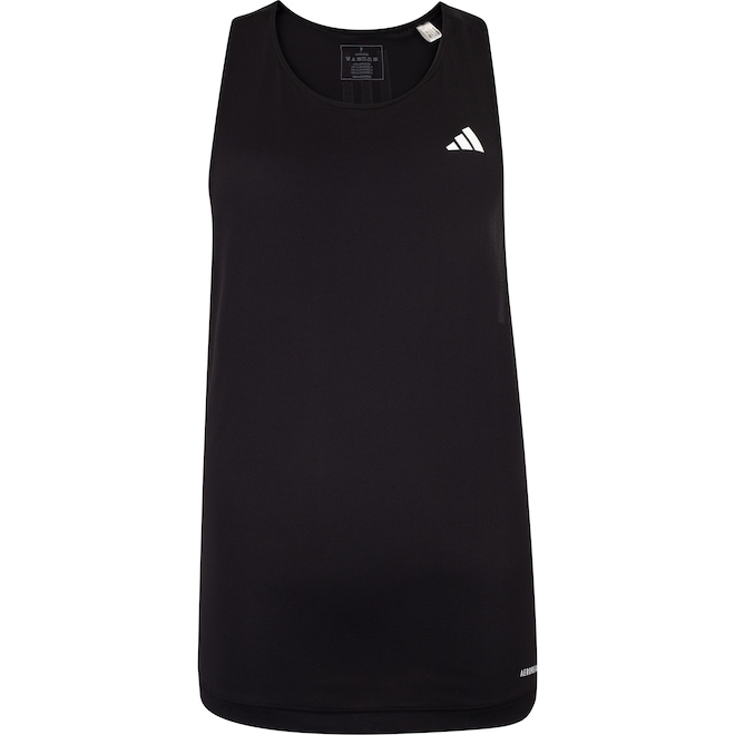 Camiseta Regata Feminina adidas Own The Run 3 Listras - Foto 1
