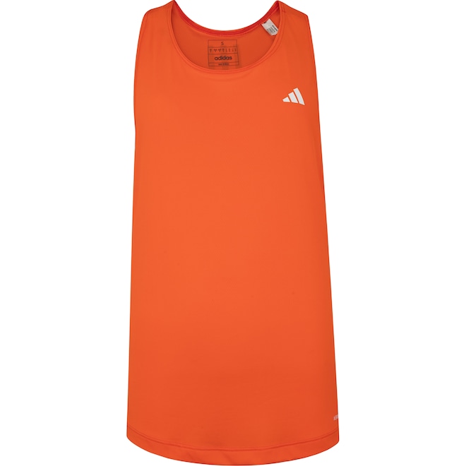 Camiseta Regata Feminina adidas Own The Run 3 Listras - Foto 1