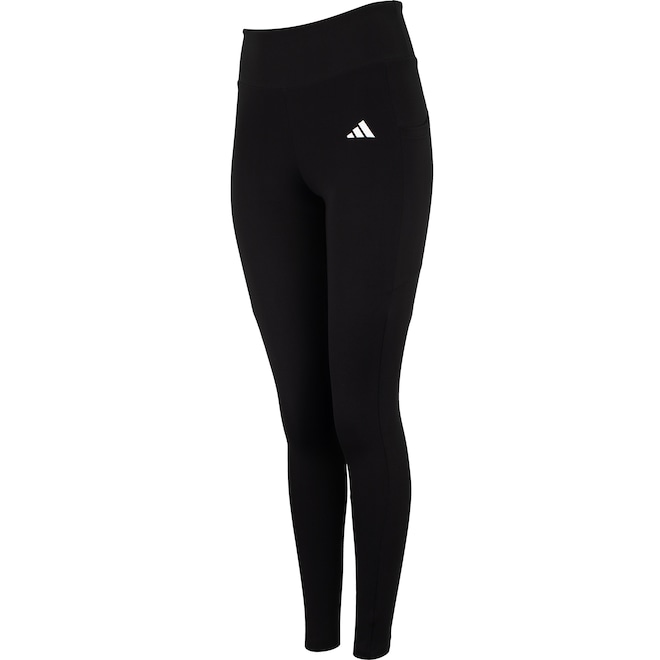 Calça Legging Feminina adidas 3 Listras com Bolso - Foto 1