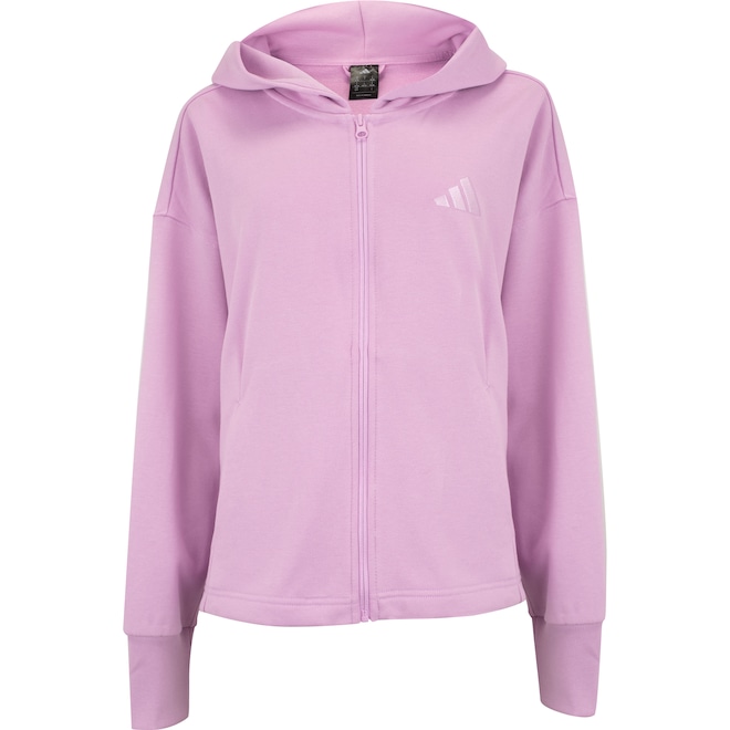 Jaqueta Feminina adidas com Capuz ALL SZN French Terry Loose - Foto 1