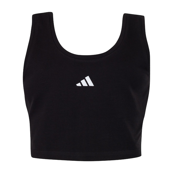 Blusa Cropped Feminina adidas Small Logo - Foto 1