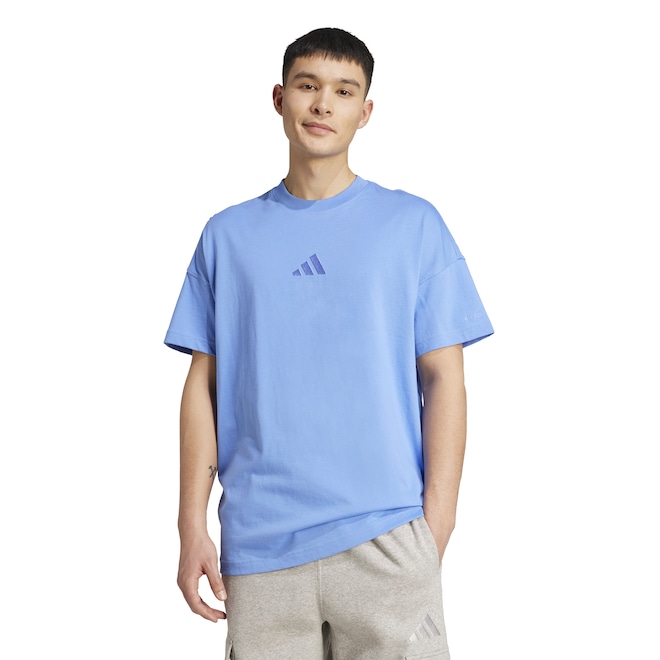 Camiseta Masculina adidas Manga Curta All Szn - Foto 1