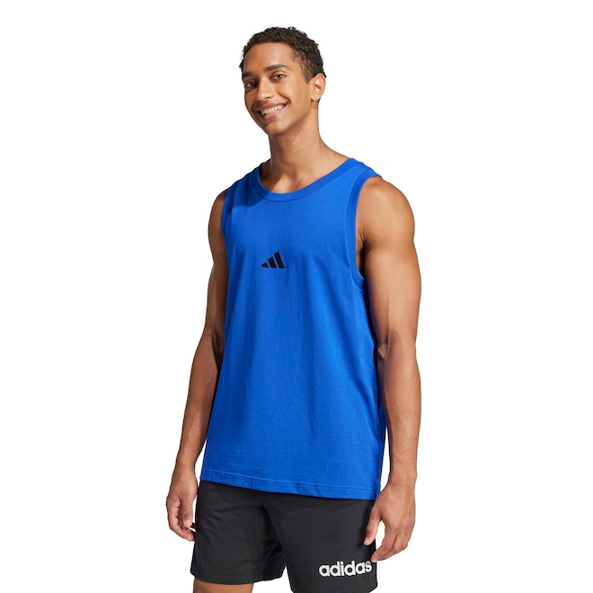 Camiseta Regata Masculina adidas Small Logo - Foto 1