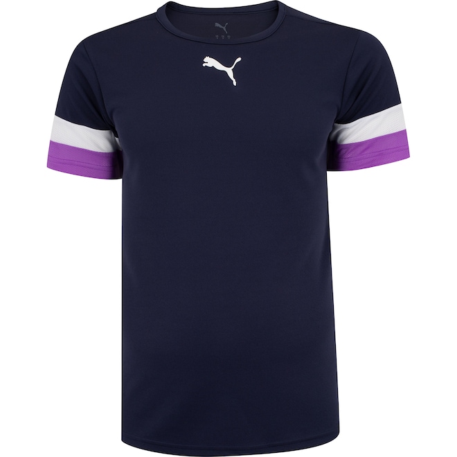 Camiseta Masculina Puma Manga Curta Individualrise Jersey - Foto 1