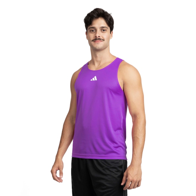 Camiseta Regata Masculina adidas Treino Básica - Foto 1