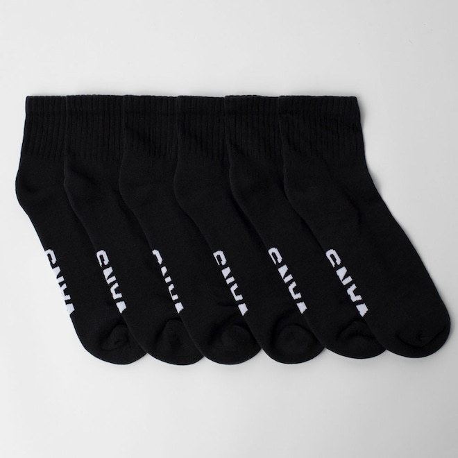 Kit de Meias Vans Classic Ankle 3 pares - Foto 1