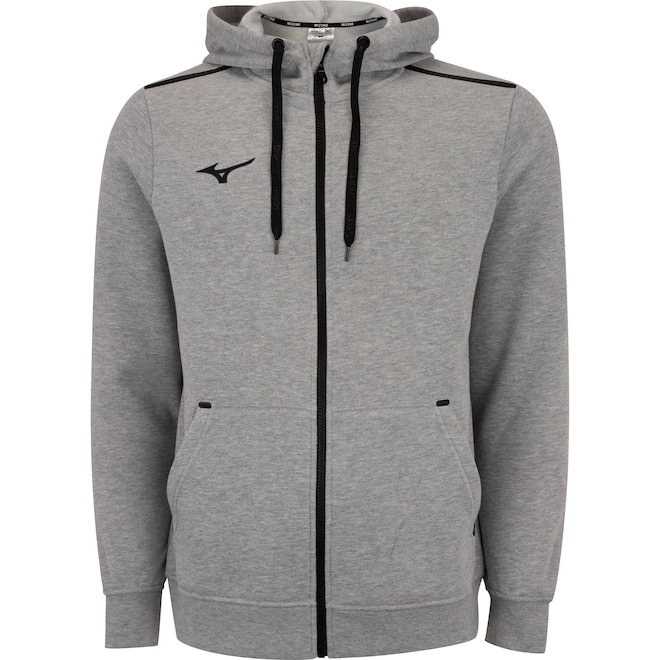 Jaqueta de Moletom Masculina com Capuz Zipper - Foto 1