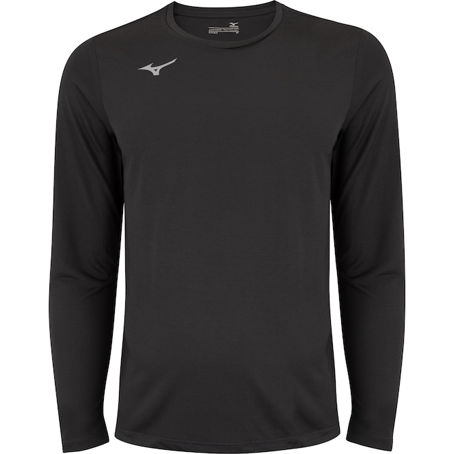 Camiseta Masculina Mizuno Manga Longa Energy 2.0 - Foto 1